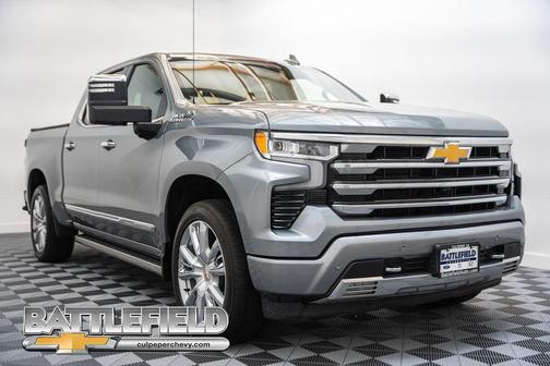 Sterling Gray Metallic 2024 Chevrolet Silverado 1500 High Country