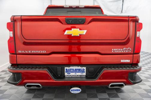 Cherry Red Tintcoat 2022 Chevrolet Silverado 1500 High Country