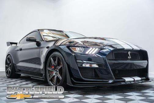 Antimatter Blue Metallic 2021 Ford Shelby GT500 Base