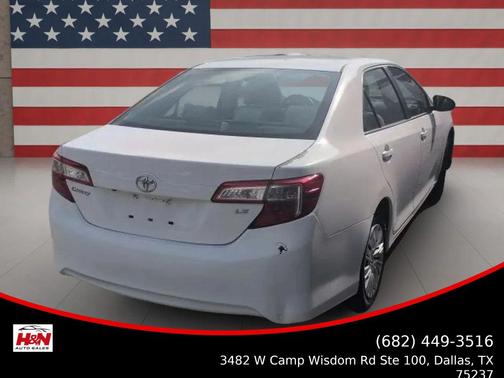 Super White 2014 Toyota Camry LE