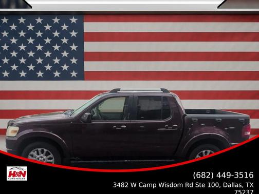 Burgundy 2008 Ford Explorer Sport Trac Limited