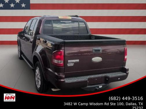 Burgundy 2008 Ford Explorer Sport Trac Limited