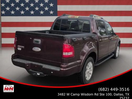 Burgundy 2008 Ford Explorer Sport Trac Limited