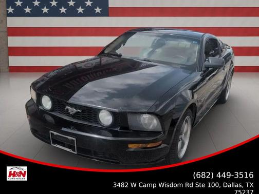 Black Clearcoat 2006 Ford Mustang GT