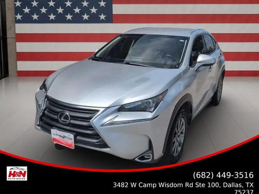 Silver Lining Metallic 2017 Lexus NX 200t Base
