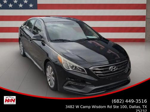 Phantom Black 2016 Hyundai SONATA Sport