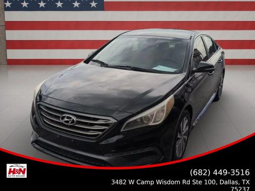 Phantom Black 2016 Hyundai SONATA Sport