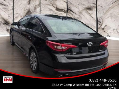 Phantom Black 2016 Hyundai SONATA Sport