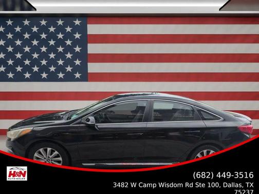 Phantom Black 2016 Hyundai SONATA Sport