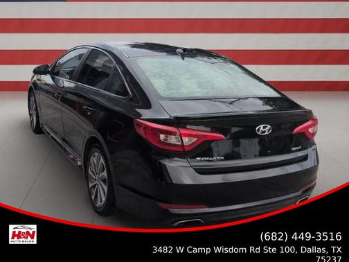 Phantom Black 2016 Hyundai SONATA Sport