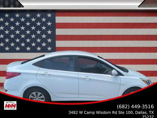 Century White 2016 Hyundai Accent SE