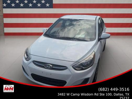 Century White 2016 Hyundai Accent SE