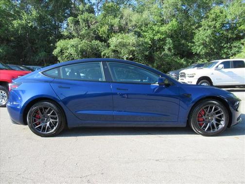 Deep Blue Metallic 2025 Tesla Model 3 Standard Range