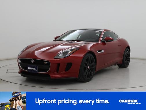 Red 2015 Jaguar F-TYPE S