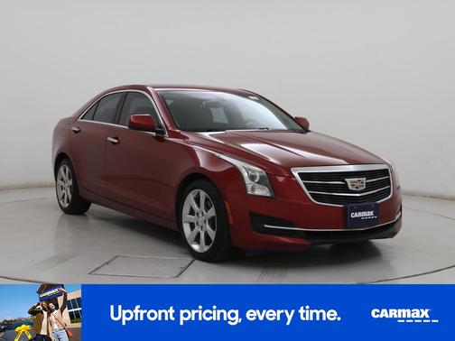 Red 2016 Cadillac ATS