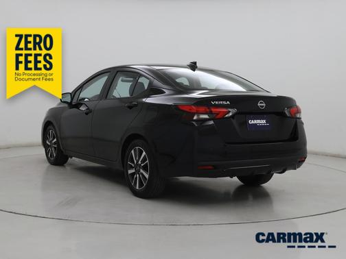 Black 2025 Nissan Versa SV