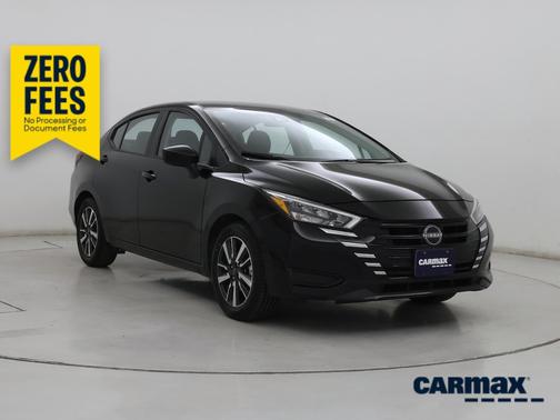 Black 2025 Nissan Versa SV