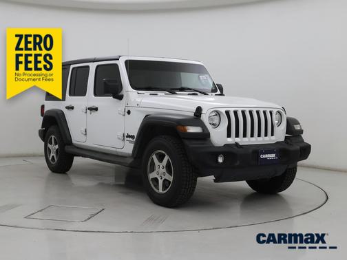 White 2021 Jeep Wrangler Unlimited Sport