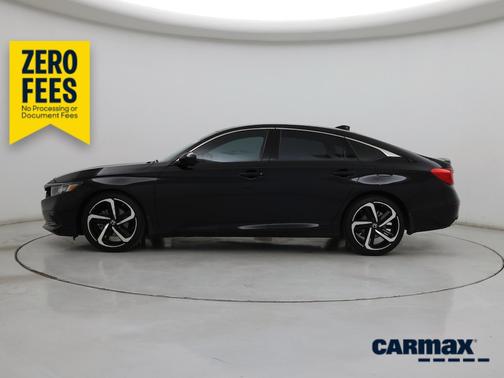 Black 2022 Honda Accord Sport