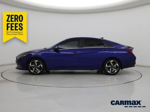 Blue 2023 Hyundai ELANTRA HEV Limited