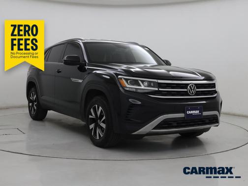 Black 2022 Volkswagen Atlas Cross Sport SE