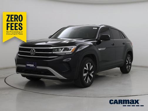 Black 2022 Volkswagen Atlas Cross Sport SE