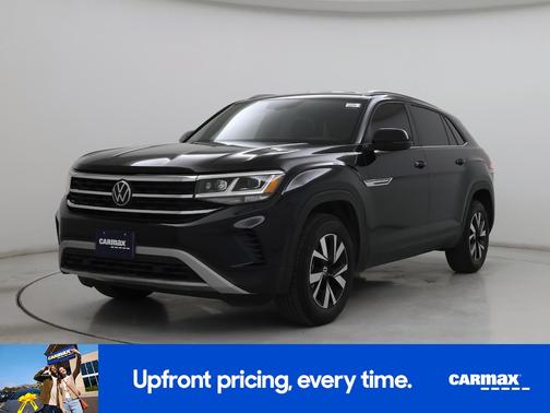 Black 2022 Volkswagen Atlas Cross Sport SE
