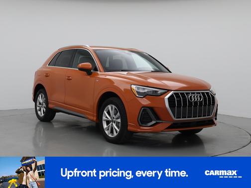 Orange 2022 Audi Q3 S-Line Premium