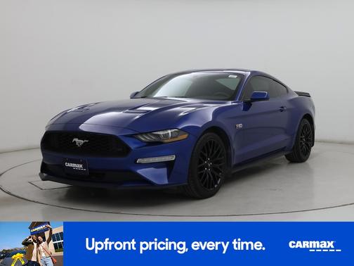 Blue 2018 Ford Mustang Ecoboost