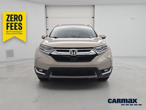 Tan 2018 Honda CR-V Touring