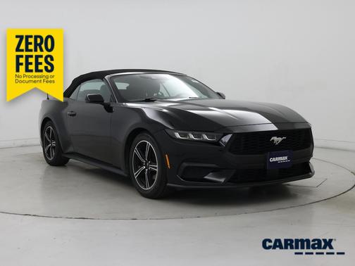 Black 2024 Ford Mustang Ecoboost Premium