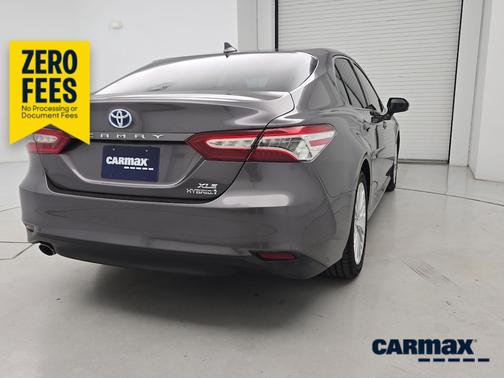 Gray 2019 Toyota Camry Hybrid XLE