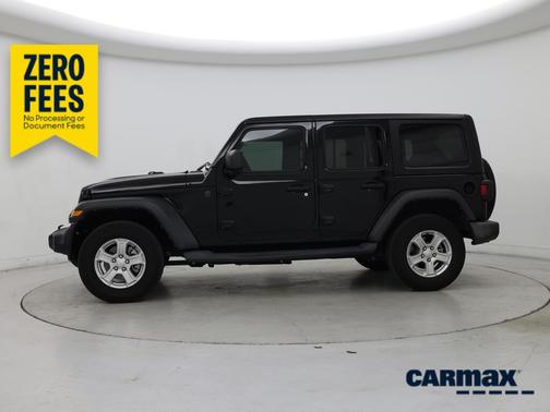 Black 2022 Jeep Wrangler Unlimited Sport S