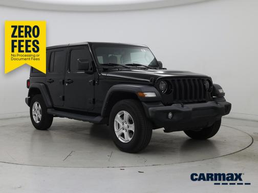 Black 2022 Jeep Wrangler Unlimited Sport S
