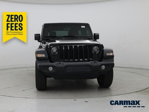 Black 2022 Jeep Wrangler Unlimited Sport S