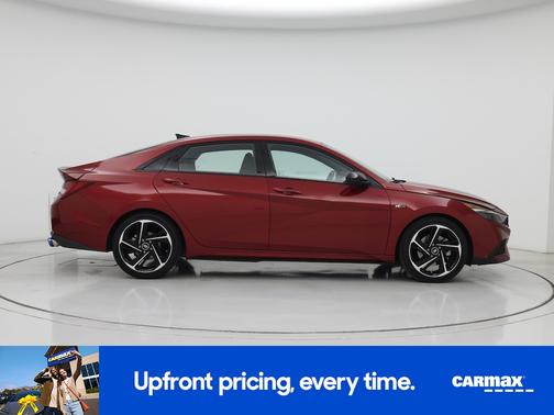 Red 2023 Hyundai ELANTRA N Line