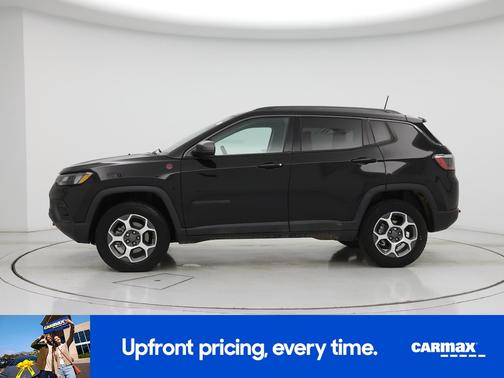 Black 2022 Jeep Compass Trailhawk