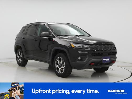 Black 2022 Jeep Compass Trailhawk