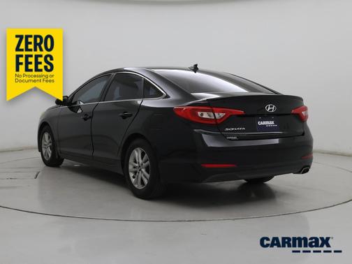 Black 2017 Hyundai SONATA SE