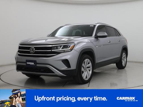 Gray 2021 Volkswagen Atlas Cross Sport SE w/Tech
