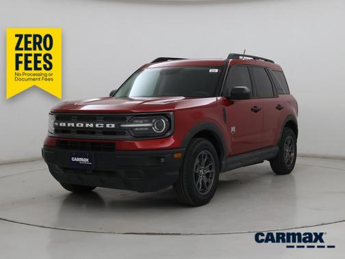 Red 2021 Ford Bronco Sport Big Bend