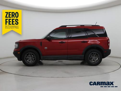 Red 2021 Ford Bronco Sport Big Bend