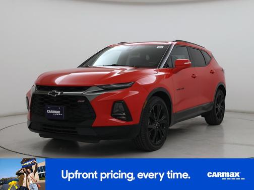 Red 2019 Chevrolet Blazer RS