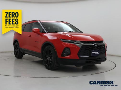 Red 2019 Chevrolet Blazer RS