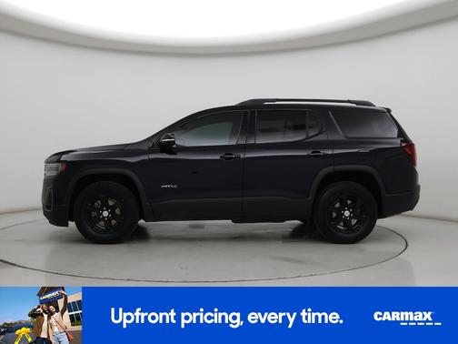Blue 2021 GMC Acadia AT4