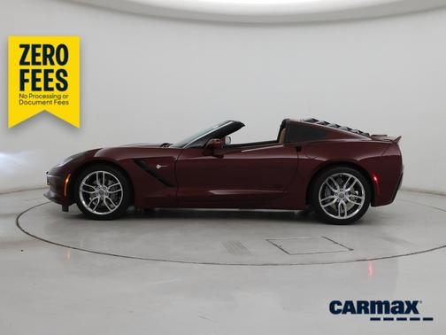 Burgundy 2016 Chevrolet Corvette Stingray