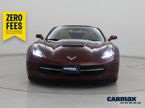 Burgundy 2016 Chevrolet Corvette Stingray