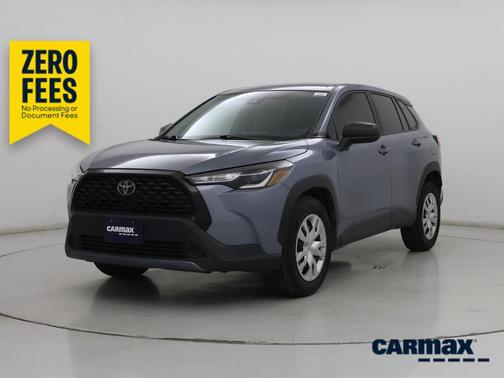 Blue 2022 Toyota Corolla Cross L