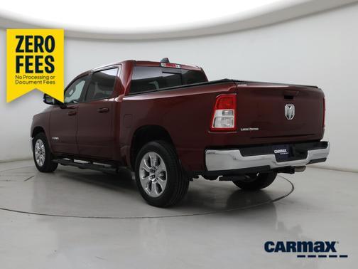 Burgundy 2022 RAM 1500 Lonestar