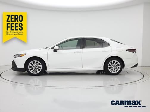 White 2023 Toyota Camry LE